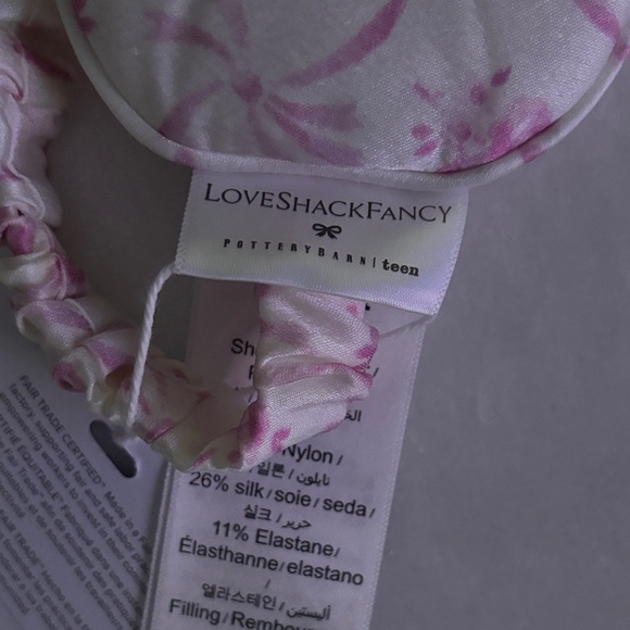 NWT LoveShackFancy Floral Trellis Eyemask 🎀 - Picture 4 of 5